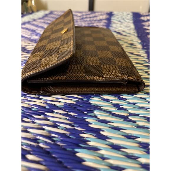 LOUIS VUITTON Tresor Etui Papier Trifold Wallet Damier Leather SP1013 - Picture 10 of 11